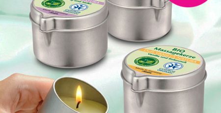 Candele da massaggio per coccole sensuali