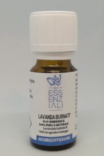 Olio essenziale di lavanda ibrida detta anche lavandino o lavanda burnati