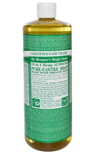 sapone di castiglia dottor Bronner Mandorla