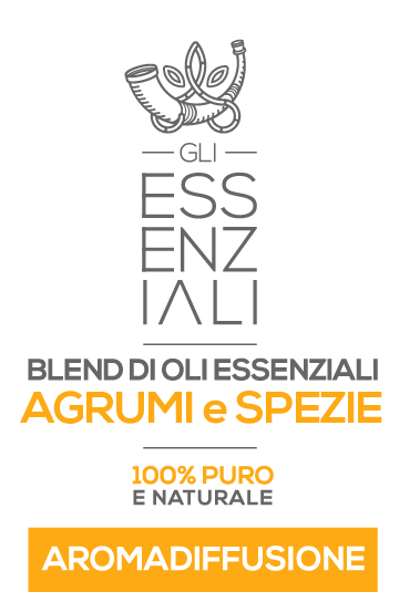 blend di oli essenziali agrumi e spezie