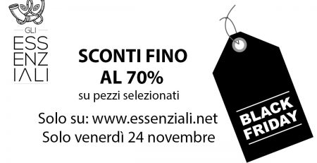 Black Friday su Gli Essenziali diffusori di oli essenziali in sconto