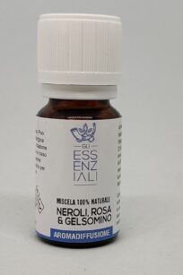 Miscela naturale di neroli, rosa damascena e gelsomino