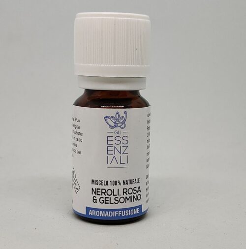 Neroli-Rosa-gelsomino-miscela-oli-essenziali-naturali Miscela naturale di neroli, rosa damascena e gelsomino