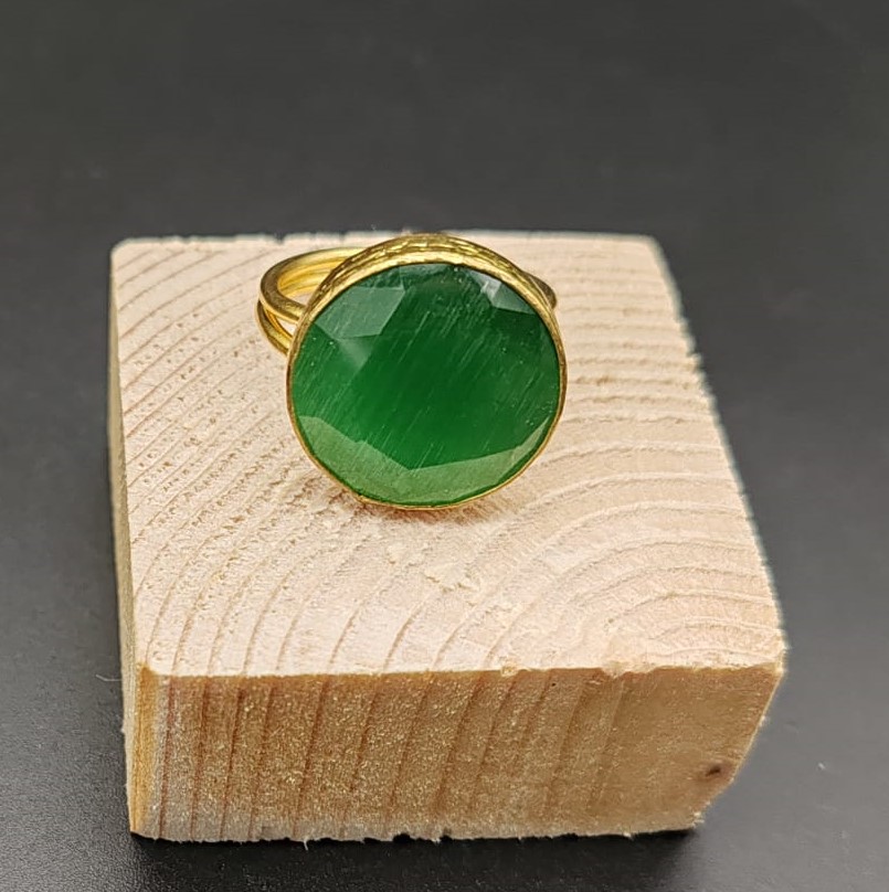 Anello-ottone-verde